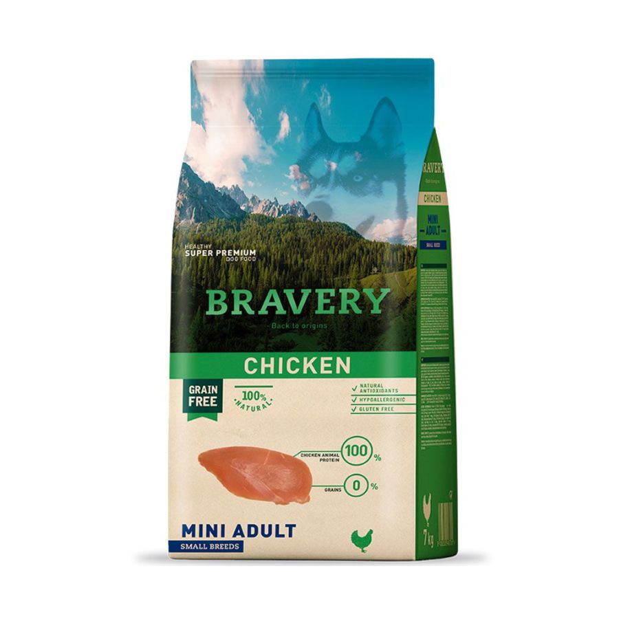BRAVERY CHICKEN MINI ADULT 2KG