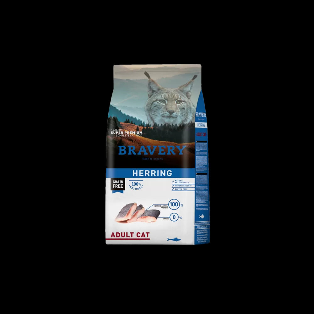 BRAVERY HERRING GATO ADULTO 2KG