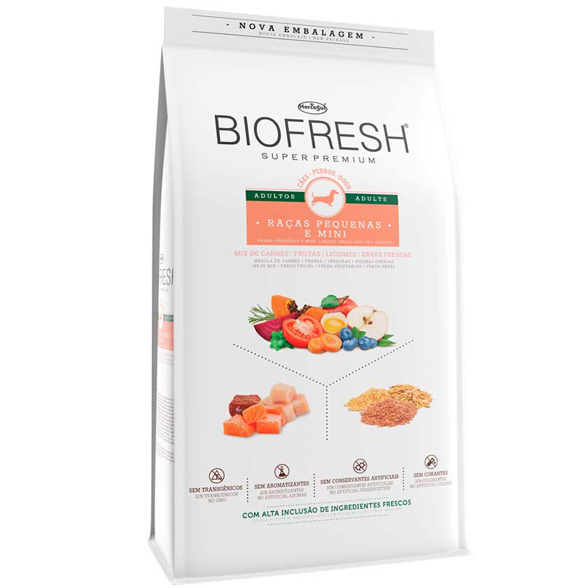 BIOFRESH ADULTO RAZA PEQUEÑA 3KG