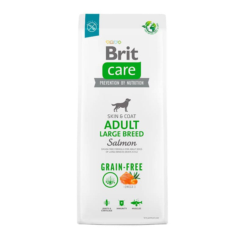 BRIT CARE ADULT LARGE BREED SALMON 12 KG