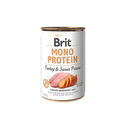 LATA BRIT CARE MONO PROTEIN TURKEY & POTATO 400GR