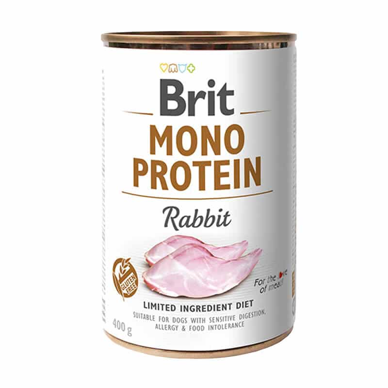LATA BRIT CARE MONO PROTEIN RABBIT 400GR