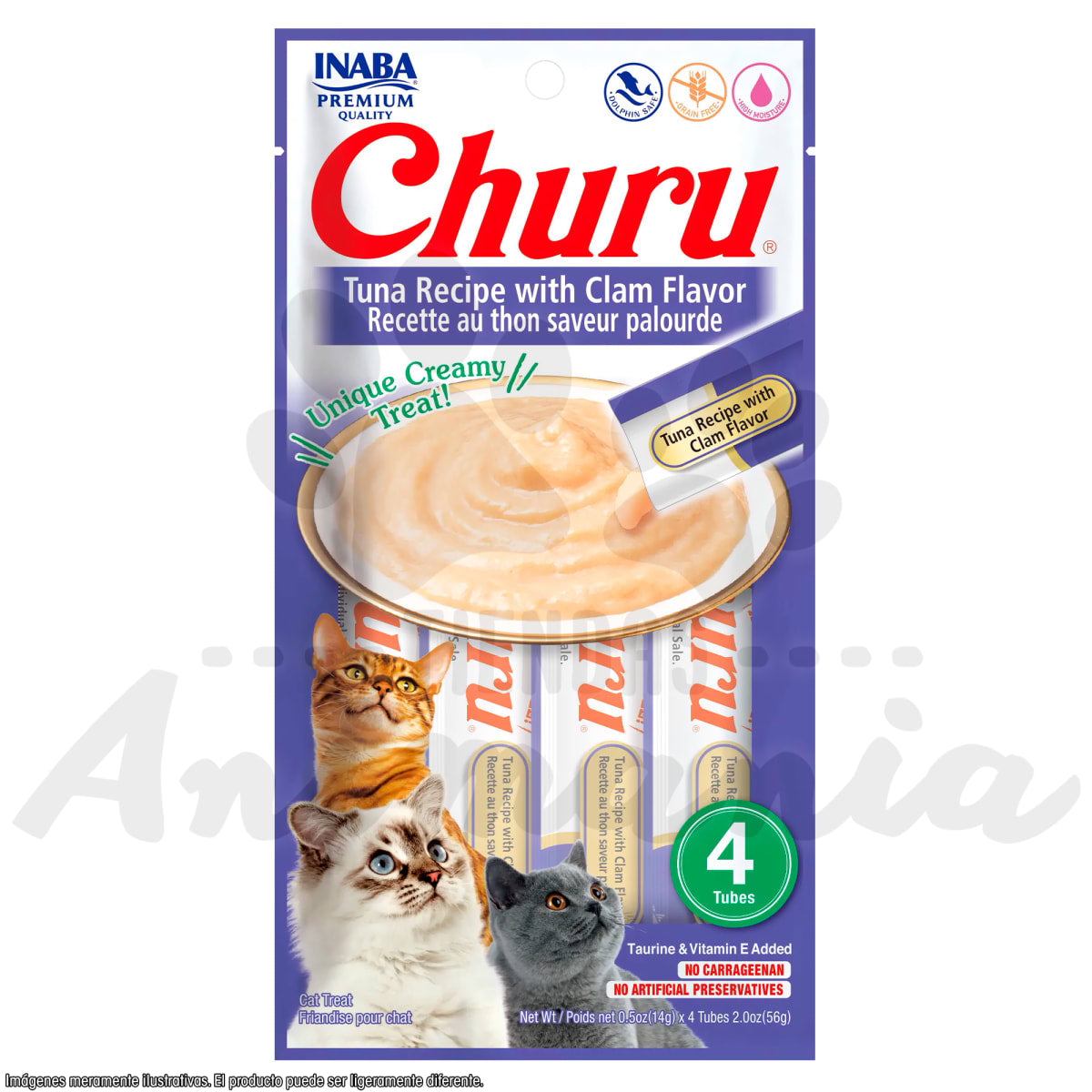 CHURU TUNA RECIPEWHIT CLAM FLAVOR