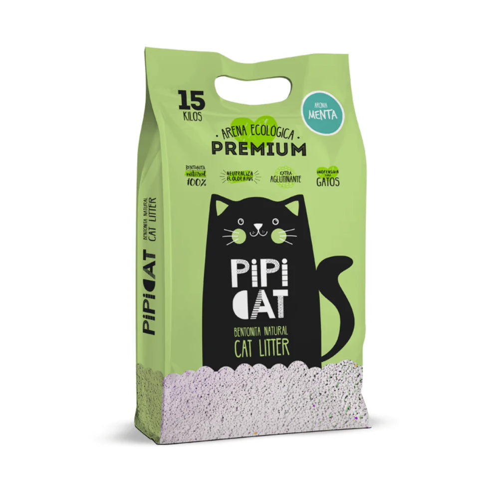 ARENA SANITARIA PIPICAT MENTA 15 KG