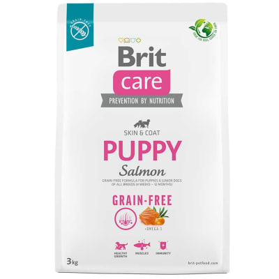 BRIT CARE PUPPY SALMON 3KG