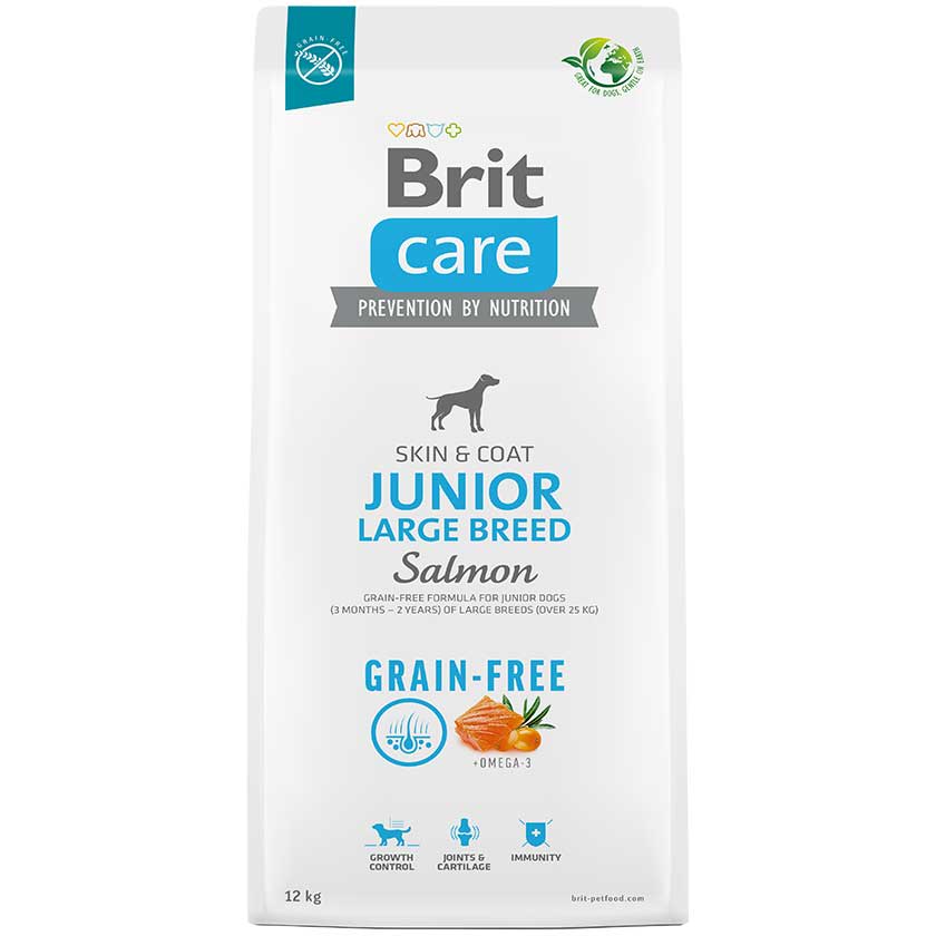 BRIT CARE JUNIOR LARGE BREED SALMON 3KG