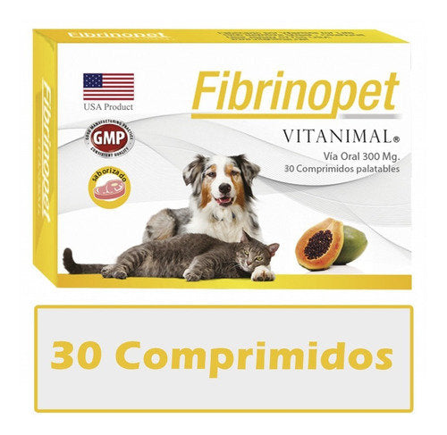 FIBRINOPET 30 COMPRIMIDOS