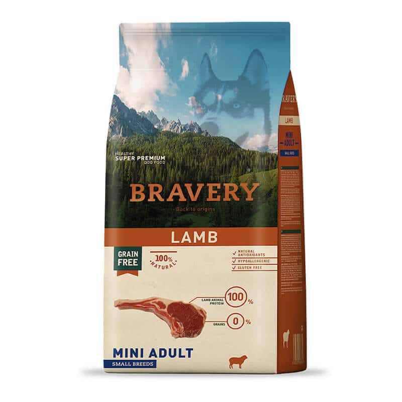 BRAVERY LAMB MINI ADULTO SMALL BREEDS 7KG