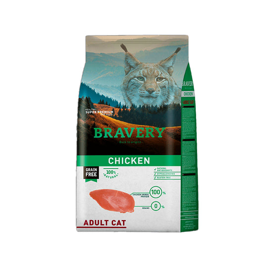 BRAVERY CHICKEN ADULTO CAT 7KG