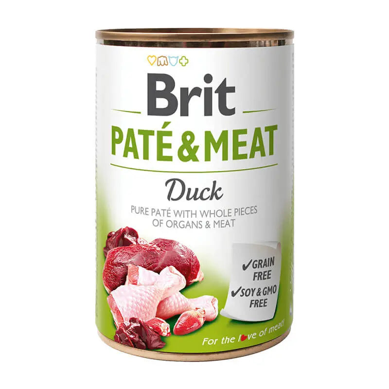 LATA BRIT CARE PATE & MEAT DUCK 400GR