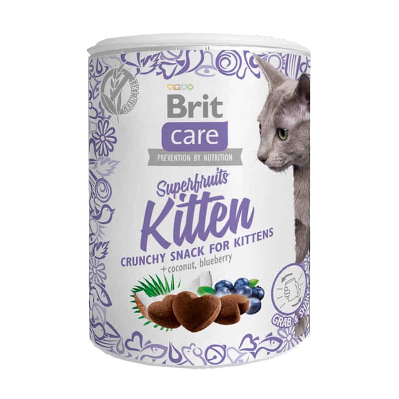 BRIT CARE SUPER FRUIT SNACK KITTEN 100GR