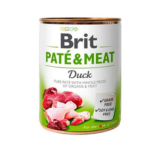 LATA BRIT PATÉ & MEAT DUCK 800G
