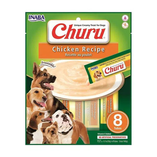 Churu Pollo Perros 8 tubos