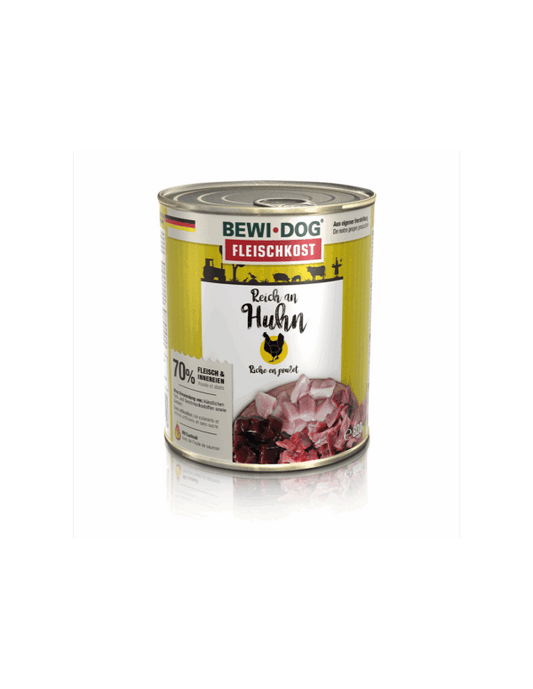 LATA BEWIDOG SABOR POLLO 800g