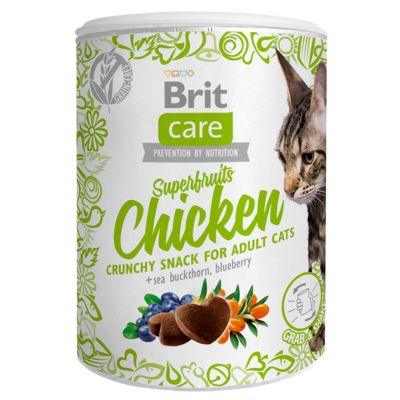 BRIT CARE SUPER FRUIT SNACK CHICKEN 100GR