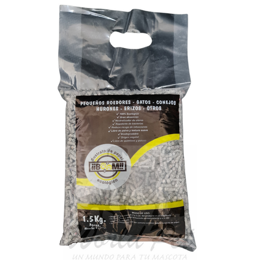 SUSTRATO DE PAPEL ECOLÓGICO 1.5 KG
