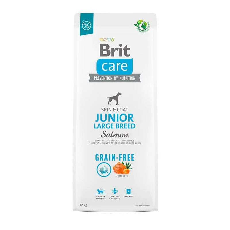 BRIT CARE JUNIOR LARGE BREED SALMON 12KG