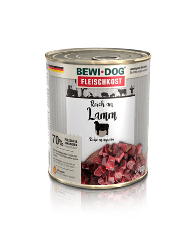 LATA BEWIDOG SABOR CORDERO 800g